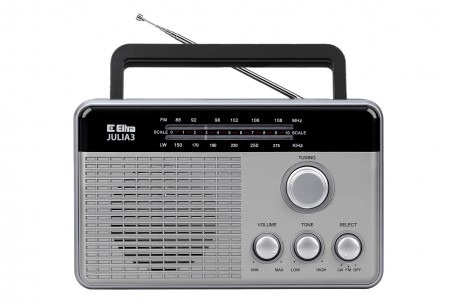 JULIA 3 Odbiornik radiowy model 820 srebrny