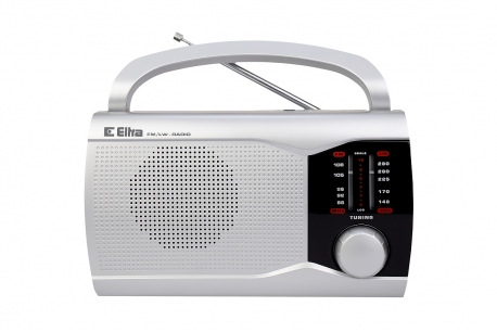 EWA Odbiornik radiowy model 201 srebrny