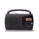DOMINIKA 2 Radio z cyfrowym strojeniem MP3 USB model 600U czarna