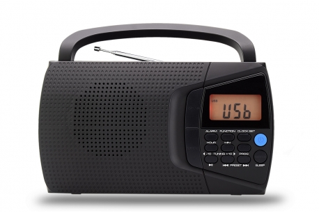 DOMINIKA 2 Radio z cyfrowym strojeniem MP3 USB model 600U czarna