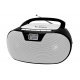 MASZA Radioodtwarzacz CD MP3 USB SD model CD92USB czarno-biały