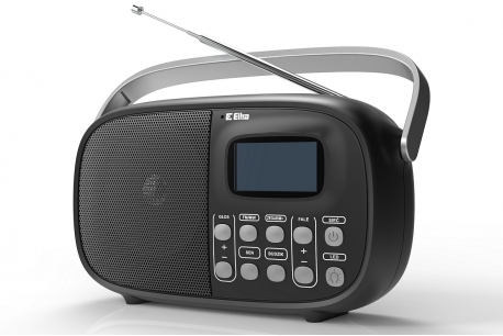 NADIA Odbiornik radiowy z cyfrowym strojeniem model 660 srebrny