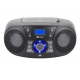 SABRINA Radioodtwarzacz Bluetooth MP3 USB CD FM PLL model CD 60 BT czarny