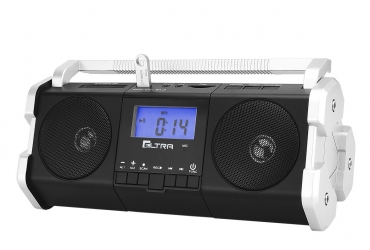 MAJA Radio z cyfrowym strojeniem MP3 USB SD dyktafon model 138USB czarny